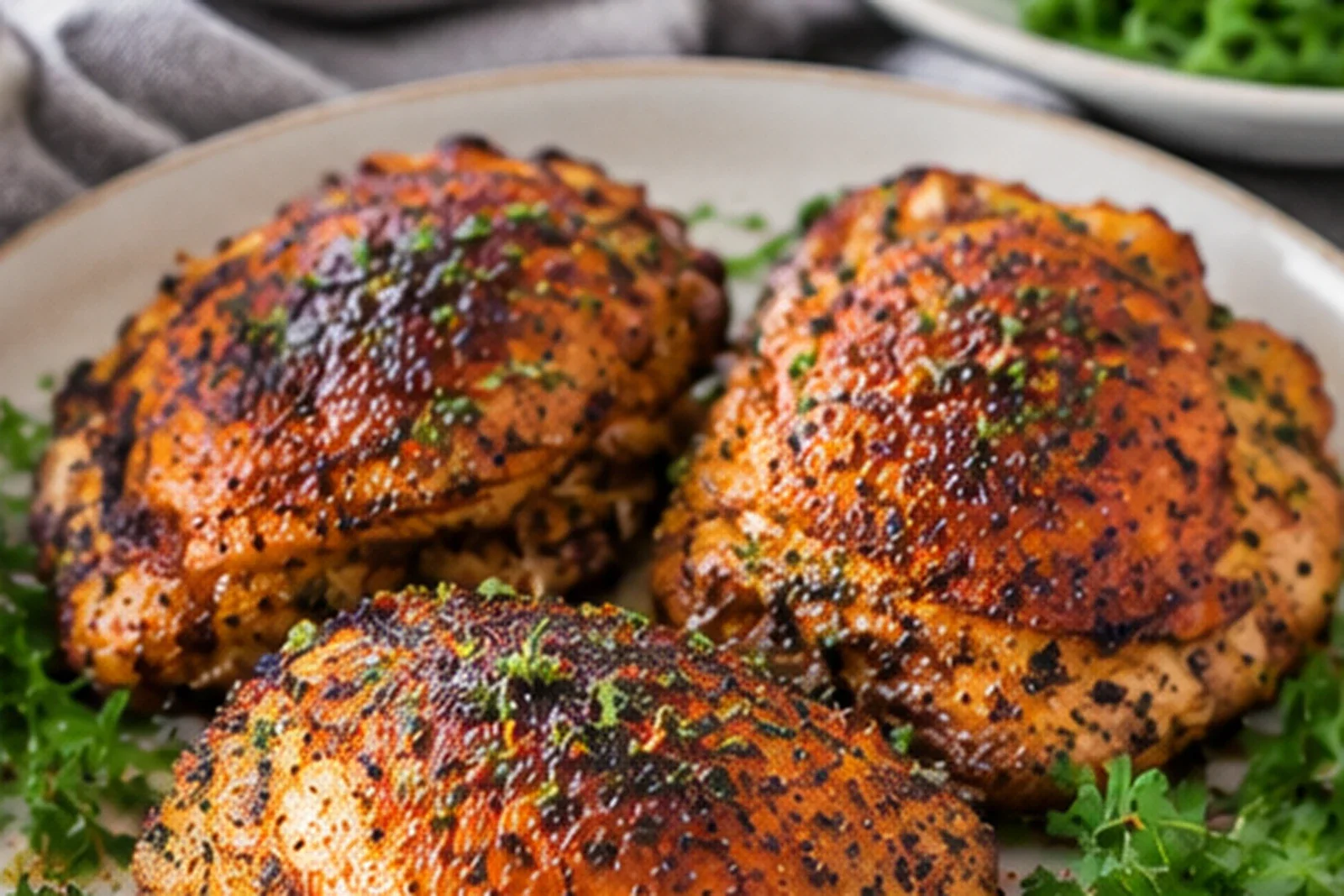 Air Fryer Chicken Thighs